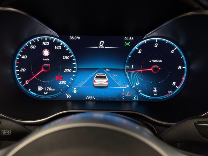 MERCEDES CLASSE C  4 IV PHASE 2 AMG LINE 220 D 2.0 190 Cv BOITE AUTO TOIT OUVRANT VIRTUAL Garantie1a