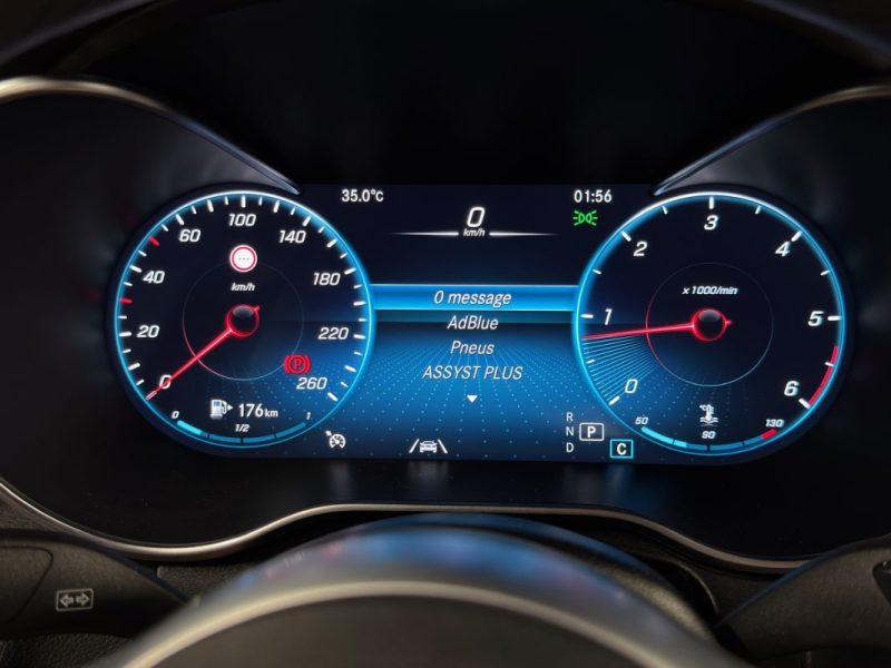 MERCEDES CLASSE C  4 IV PHASE 2 AMG LINE 220 D 2.0 190 Cv BOITE AUTO TOIT OUVRANT VIRTUAL Garantie1a