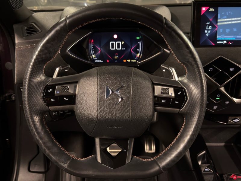 DS DS 3 CROSSBACK PERFORMANCE LINE 1.2 TURBO 130 Cv BOITE AUTO EAT8 VIRTUAL COCKPIT - GARANTIE 1 AN