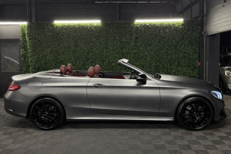 MERCEDES CLASSE C IV 43 AMG 4MATIC CABRIOLET 3.0 V6 367 Cv BVA9 ECHAPPEMENT À CLAPETS APPLE CARPLAY