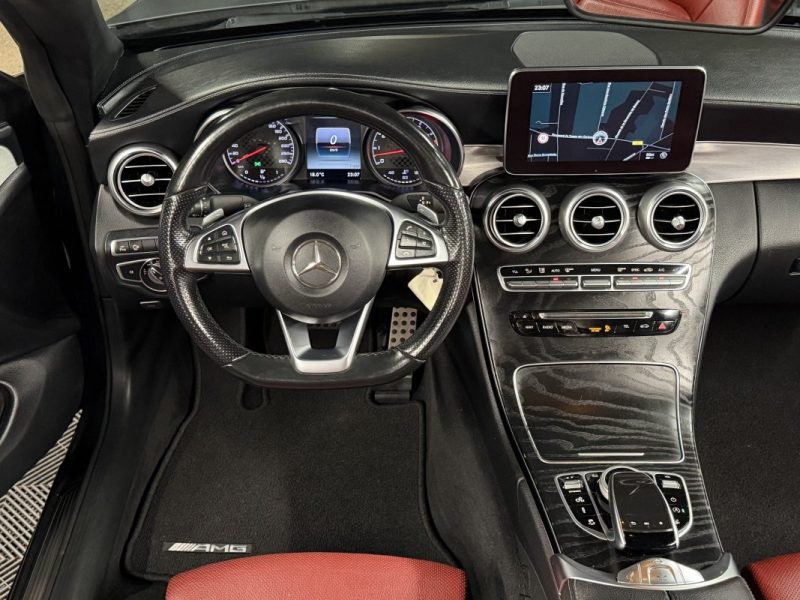 MERCEDES CLASSE C IV 43 AMG 4MATIC CABRIOLET 3.0 V6 367 Cv BVA9 ECHAPPEMENT À CLAPETS APPLE CARPLAY