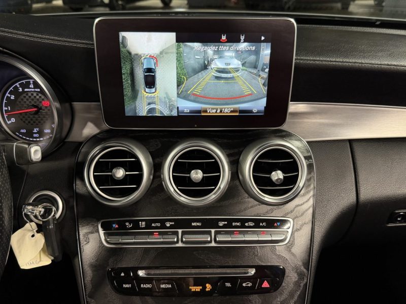 MERCEDES CLASSE C IV 43 AMG 4MATIC CABRIOLET 3.0 V6 367 Cv BVA9 ECHAPPEMENT À CLAPETS APPLE CARPLAY