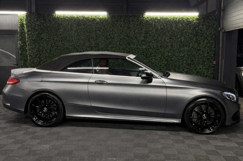 MERCEDES CLASSE C IV 43 AMG 4MATIC CABRIOLET 3.0 V6 367 Cv BVA9 ECHAPPEMENT À CLAPETS APPLE CARPLAY