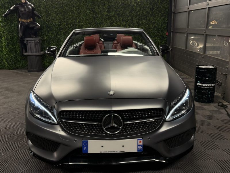 MERCEDES CLASSE C IV 43 AMG 4MATIC CABRIOLET 3.0 V6 367 Cv BVA9 ECHAPPEMENT À CLAPETS APPLE CARPLAY