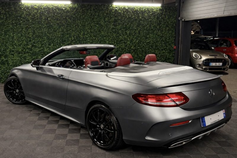 MERCEDES CLASSE C IV 43 AMG 4MATIC CABRIOLET 3.0 V6 367 Cv BVA9 ECHAPPEMENT À CLAPETS APPLE CARPLAY