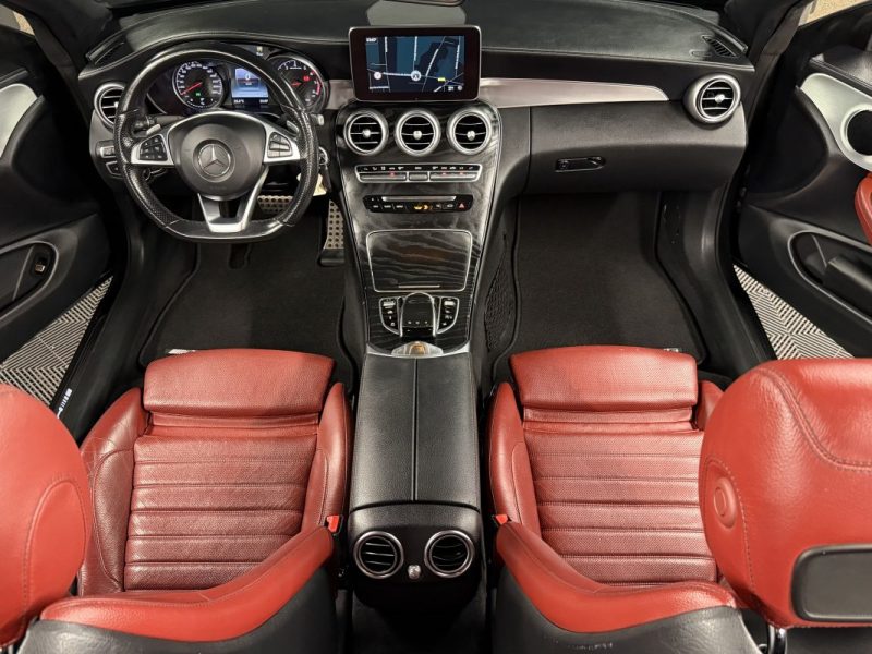 MERCEDES CLASSE C IV 43 AMG 4MATIC CABRIOLET 3.0 V6 367 Cv BVA9 ECHAPPEMENT À CLAPETS APPLE CARPLAY