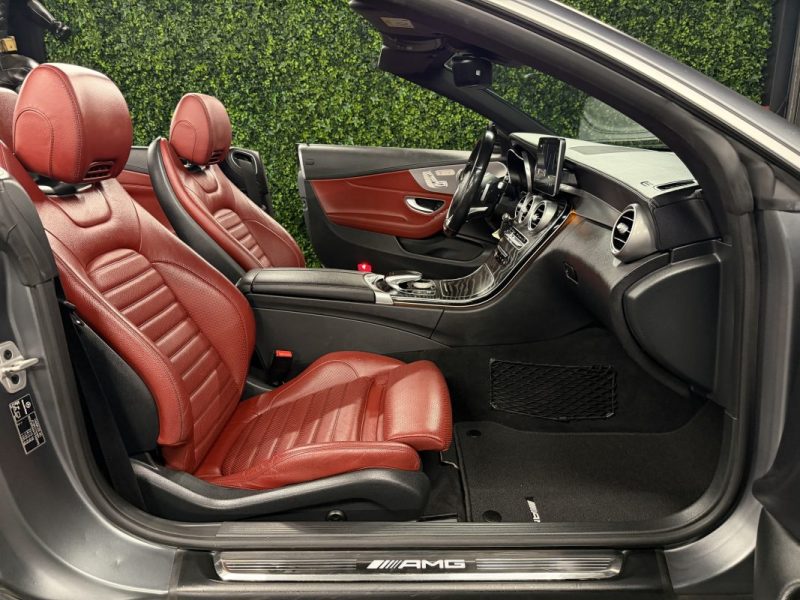 MERCEDES CLASSE C IV 43 AMG 4MATIC CABRIOLET 3.0 V6 367 Cv BVA9 ECHAPPEMENT À CLAPETS APPLE CARPLAY
