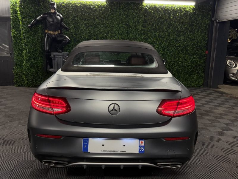 MERCEDES CLASSE C IV 43 AMG 4MATIC CABRIOLET 3.0 V6 367 Cv BVA9 ECHAPPEMENT À CLAPETS APPLE CARPLAY