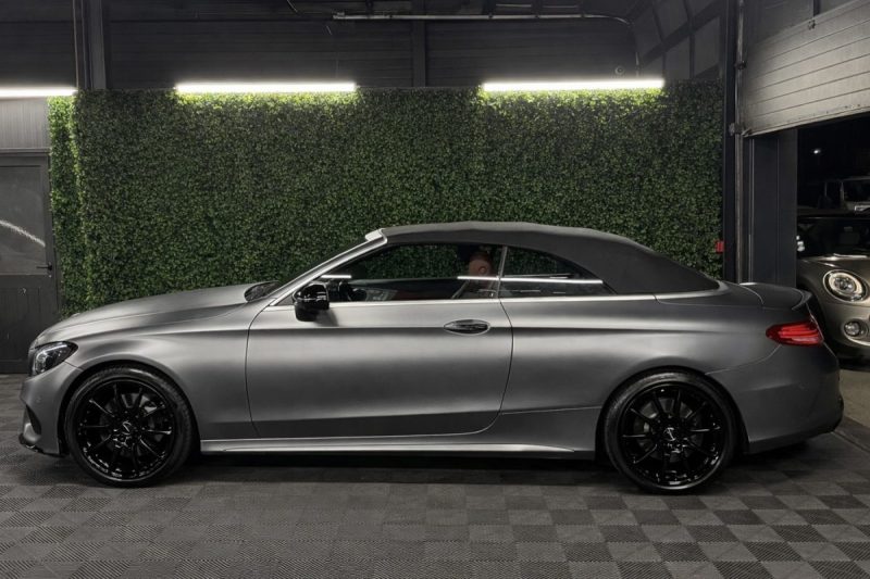 MERCEDES CLASSE C IV 43 AMG 4MATIC CABRIOLET 3.0 V6 367 Cv BVA9 ECHAPPEMENT À CLAPETS APPLE CARPLAY