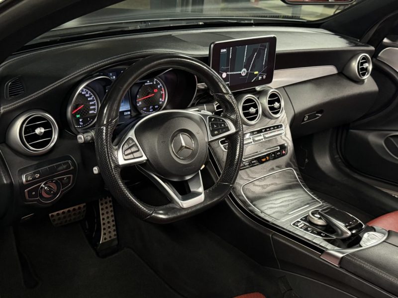 MERCEDES CLASSE C IV 43 AMG 4MATIC CABRIOLET 3.0 V6 367 Cv BVA9 ECHAPPEMENT À CLAPETS APPLE CARPLAY