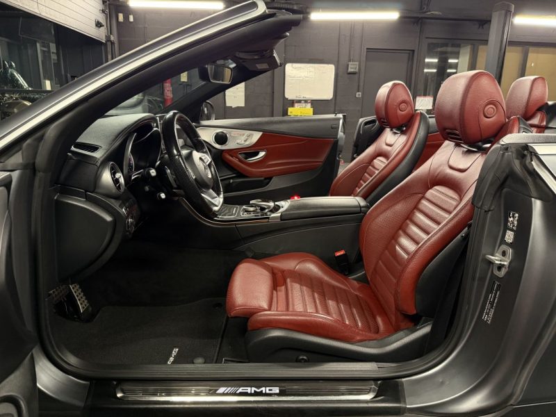 MERCEDES CLASSE C IV 43 AMG 4MATIC CABRIOLET 3.0 V6 367 Cv BVA9 ECHAPPEMENT À CLAPETS APPLE CARPLAY