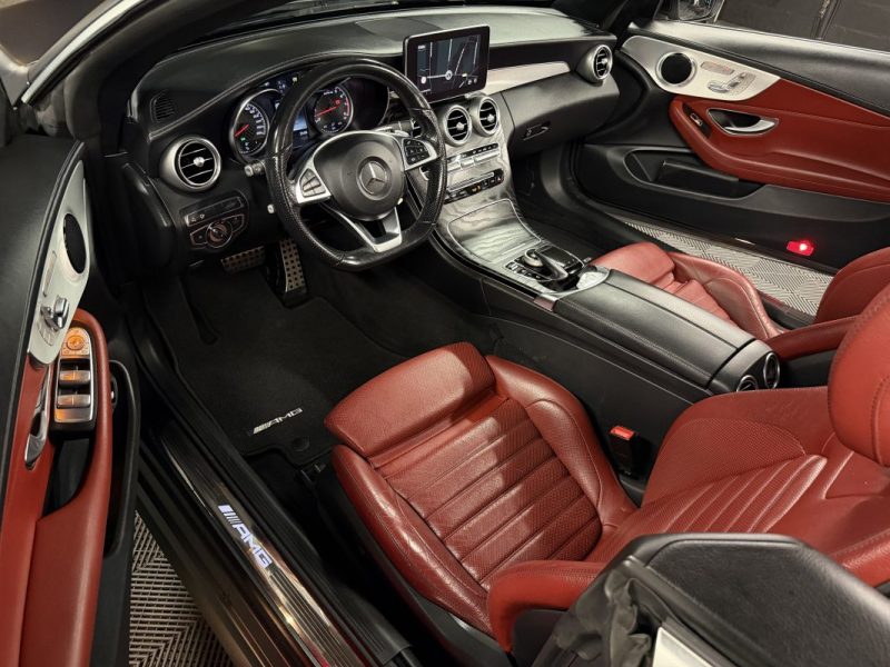 MERCEDES CLASSE C IV 43 AMG 4MATIC CABRIOLET 3.0 V6 367 Cv BVA9 ECHAPPEMENT À CLAPETS APPLE CARPLAY