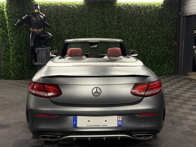 MERCEDES CLASSE C IV 43 AMG 4MATIC CABRIOLET 3.0 V6 367 Cv BVA9 ECHAPPEMENT À CLAPETS APPLE CARPLAY