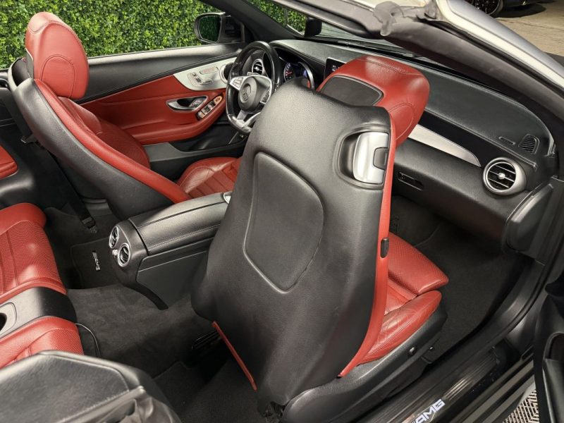 MERCEDES CLASSE C IV 43 AMG 4MATIC CABRIOLET 3.0 V6 367 Cv BVA9 ECHAPPEMENT À CLAPETS APPLE CARPLAY