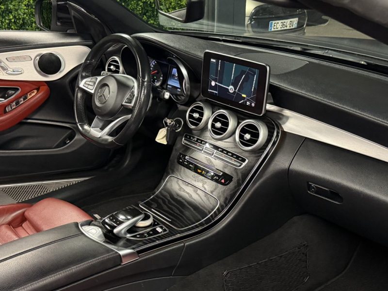 MERCEDES CLASSE C IV 43 AMG 4MATIC CABRIOLET 3.0 V6 367 Cv BVA9 ECHAPPEMENT À CLAPETS APPLE CARPLAY