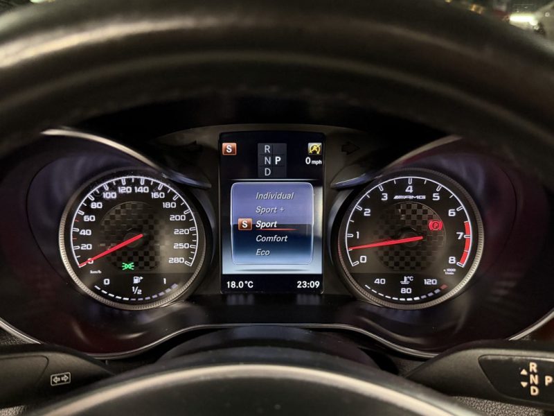 MERCEDES CLASSE C IV 43 AMG 4MATIC CABRIOLET 3.0 V6 367 Cv BVA9 ECHAPPEMENT À CLAPETS APPLE CARPLAY