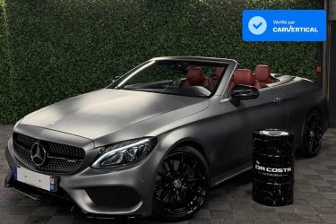 MERCEDES CLASSE C IV 43 AMG 4MATIC CABRIOLET 3.0 V6 367 Cv BVA9 ECHAPPEMENT À CLAPETS APPLE CARPLAY