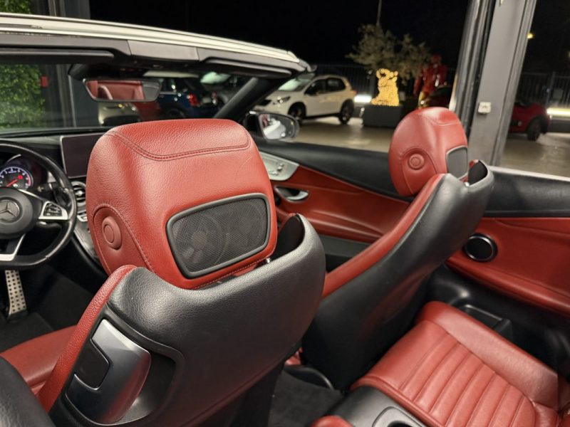 MERCEDES CLASSE C IV 43 AMG 4MATIC CABRIOLET 3.0 V6 367 Cv BVA9 ECHAPPEMENT À CLAPETS APPLE CARPLAY