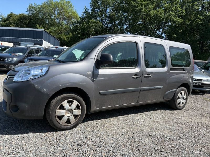 RENAULT KANGOO II MAXI 1.5 DCI 90 cv CONFORT 5 places CABINE APPROFONDIE garantie, 12 mois