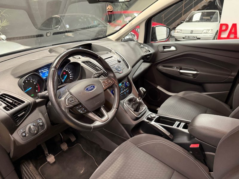 MAGNIFIQUE FORD C-MAX II 1.0 ECOBOOST 125 CH (CLIMATISATION, RADAR AVANT ET ARRIERE )⭐️⭐️⭐️⭐️⭐️