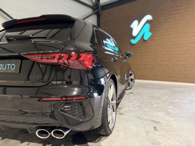 AUDI S3 Sportback - 2.0 TFSI - 310 cv -  QUATTRO - S TRONIC - 2020 - Caméra - CarPlay - Keyless