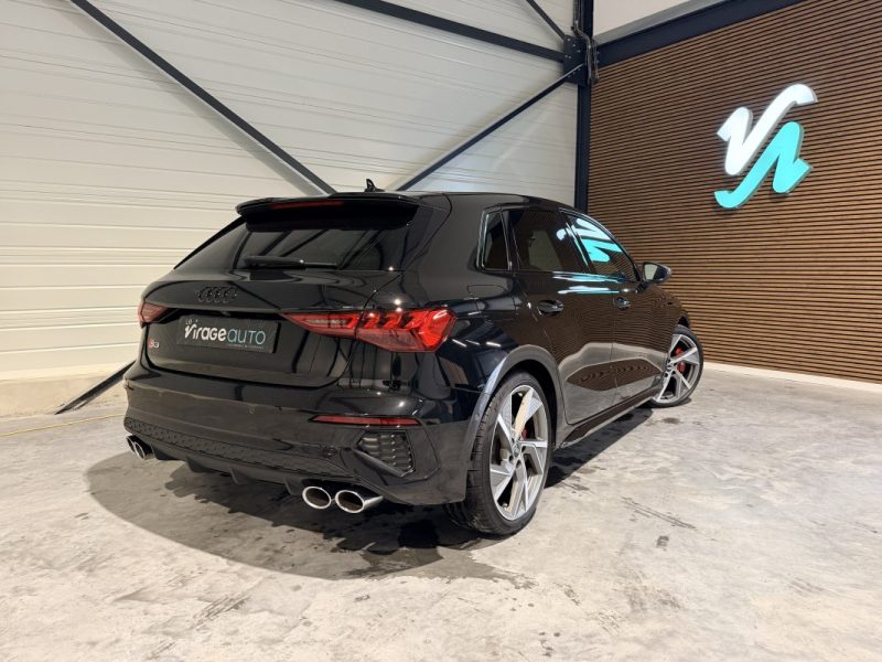 AUDI S3 Sportback - 2.0 TFSI - 310 cv -  QUATTRO - S TRONIC - 2020 - Caméra - CarPlay - Keyless