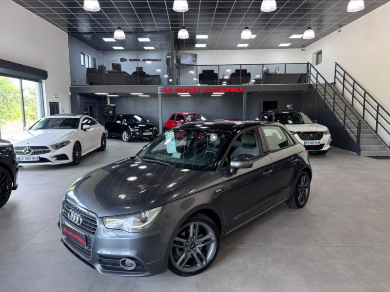 AUDI A1 1.6 TDI 105cv SLINE SPORTBACK ✅ GPS ✅ 5 PORTES