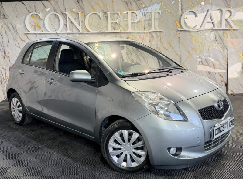 TOYOTA YARIS 1.0VVVT-I SOL 2008 - 48 900Kms - Premier Main - Parfait Etat - SUIVIT TOYOTA