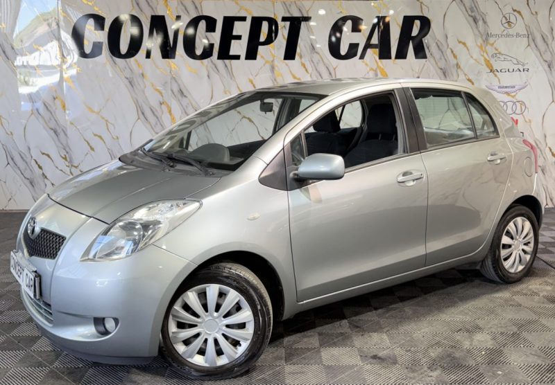 TOYOTA YARIS 1.0VVVT-I SOL 2008 - 48 900Kms - Premier Main - Parfait Etat - SUIVIT TOYOTA