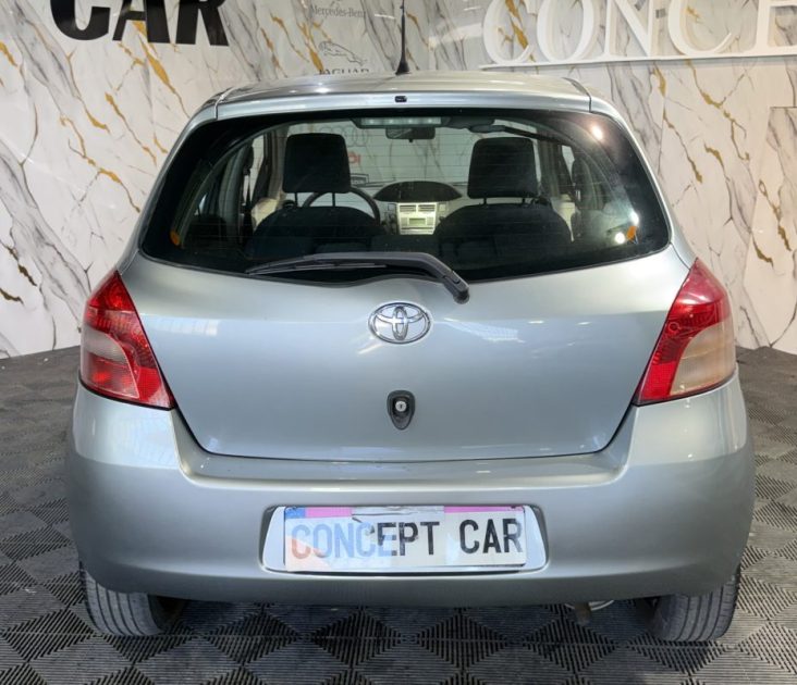 TOYOTA YARIS 1.0VVVT-I SOL 2008 - 48 900Kms - Premier Main - Parfait Etat - SUIVIT TOYOTA