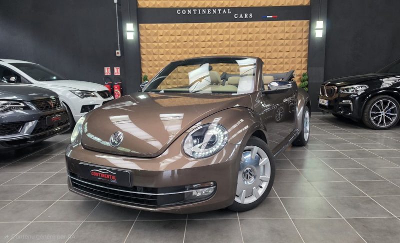 VOLKSWAGEN BEETLE CABRIOLET 1.4 TSI 160 70 S EDITION LIMITE DSG7*1°MAIN*CUIR*XENON*GPS*