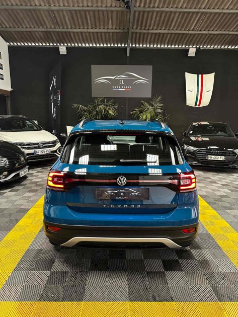 VOLKSWAGEN T-CROSS LOUNGE 110 CH BVA (SUIVI D’ENTRETIEN, CARPLAY, CLIMATISATION AUTOMATIQUE) 