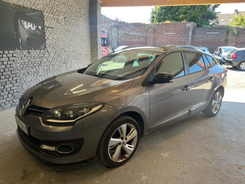 RENAULT MEGANE III PHASE 3 ESTATE LIMITED 1.5 DCI 110 CV 2014