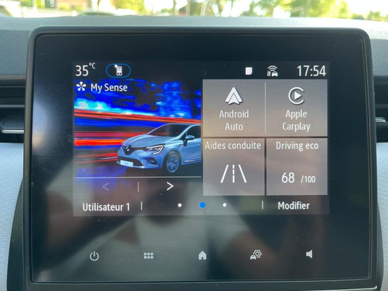 RENAULT Clio V Techno 90 ch Phase 2 1.0 TCe Apple Carplay / Caméra de recul