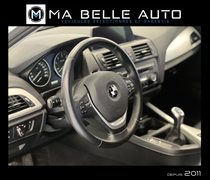 BMW 118D  2.0d 143  Business 5 portes / carnet / Xenon led JA BT / 163 euros mensuel