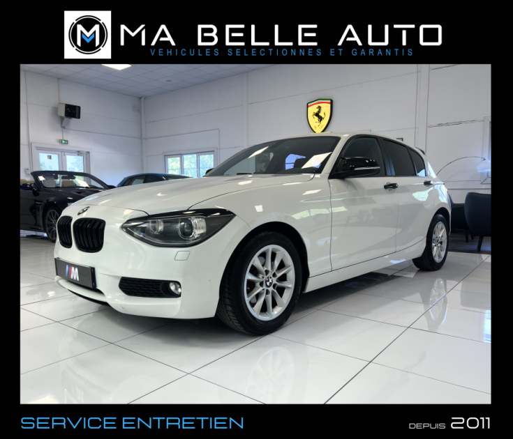 BMW 118D  2.0d 143  Business 5 portes / carnet / Xenon led JA BT / 163 euros mensuel