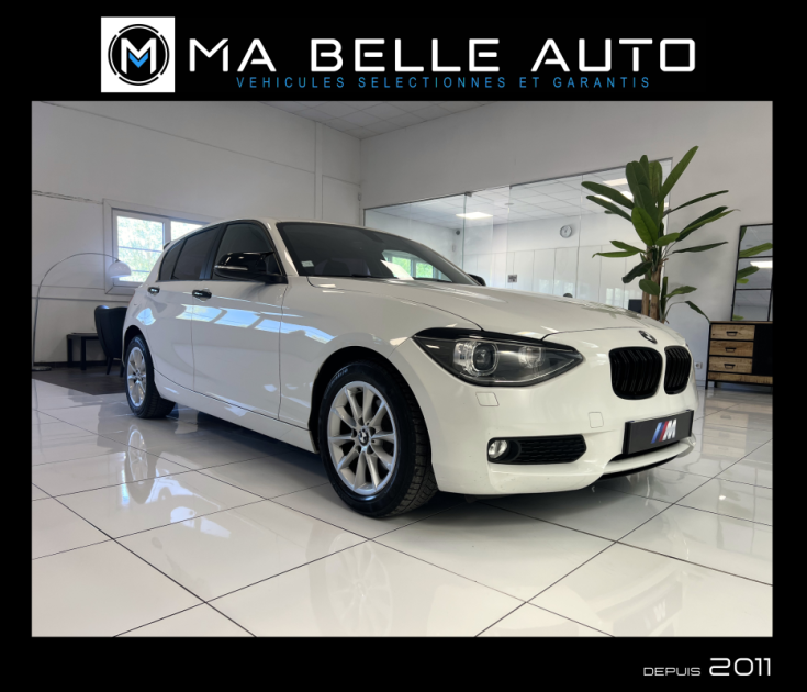 BMW 118D  2.0d 143  Business 5 portes / carnet / Xenon led JA BT / 163 euros mensuel