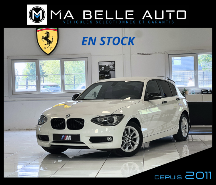 BMW 118D  2.0d 143  Business 5 portes / carnet / Xenon led JA BT / 163 euros mensuel