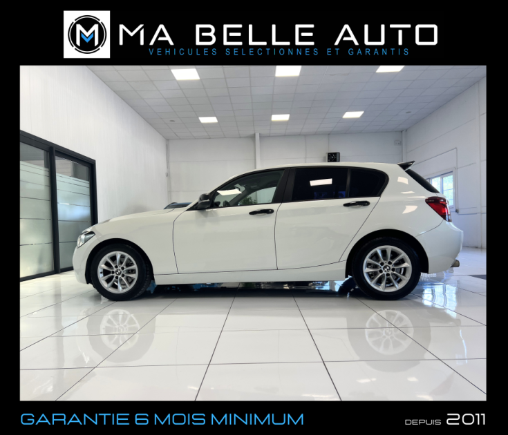 BMW 118D  2.0d 143  Business 5 portes / carnet / Xenon led JA BT / 163 euros mensuel