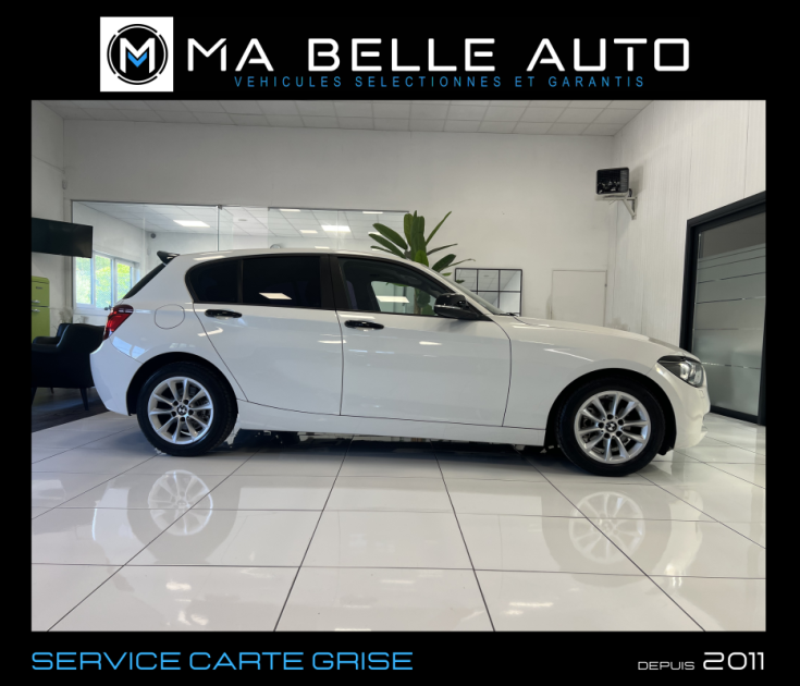 BMW 118D  2.0d 143  Business 5 portes / carnet / Xenon led JA BT / 163 euros mensuel