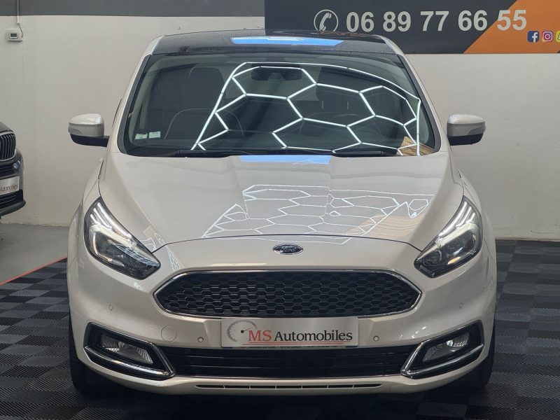 FORD S-MAX 2.0 TDCI BI-TURBO 210ch VIGNALE POWERSHIFT 7 PLACES GARANTIE 12 MOIS HISTORIQUE COMPLET