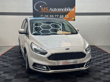 FORD S-MAX 2.0 TDCI BI-TURBO 210ch VIGNALE POWERSHIFT 7 PLACES GARANTIE 12 MOIS HISTORIQUE COMPLET
