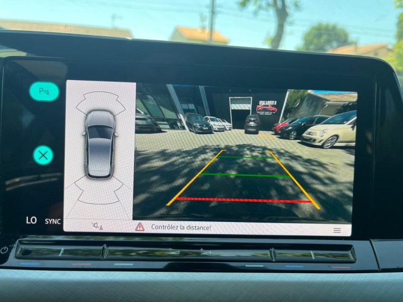 VOLKSWAGEN Golf 8 Life Plus 130 ch 1.5 eTSI MHEV Boîte Auto DSG7 / Digital Cockpit / Apple CarPlay