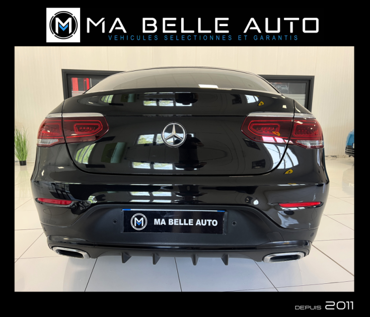 Mercedes GLC Coupé 200 d 163 AMG LINE 9G-TRONIC / carnet / camera cuir marron /  555 euros mensuel