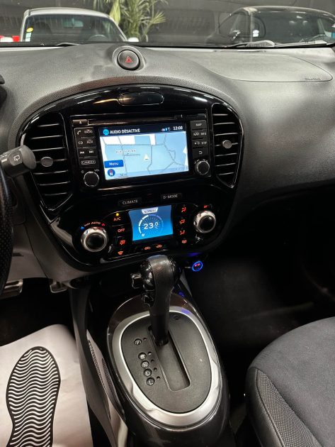 MAGNIFIQUE NISSAN JUKE TEKNA 1.6 117 CH BVA (SUIVI D’ENTRETIEN, CAMÉRA DE RECUL, CLIMATISATION)
