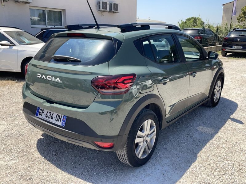 DACIA SANDERO STEPWAY 1.0 TCE GPL 100CV 1ÈRE MAIN