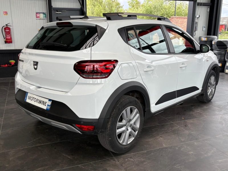 🚗 DACIA Sandero STEPWAY 1.0 TCE 90Ch 🔥 Sièges chauffants 📷 Caméra de recul🛡️ Garantie 6 mois