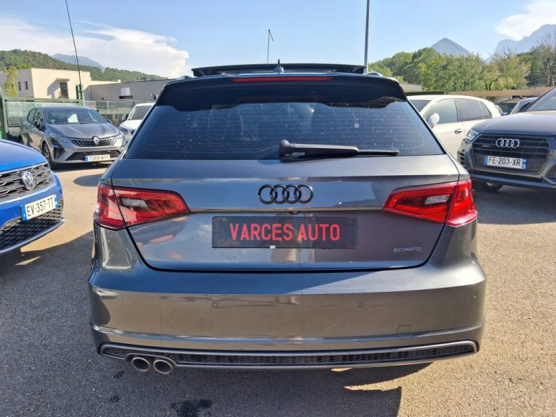 AUDI A3 SPORTBACK 2.0 TDI 184 CV QUATTRO S LINE PLUS TOIT OUVRANT PANORAMIQUE SON BANG OLUFSEN CAMER