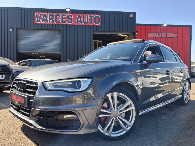 AUDI A3 SPORTBACK 2.0 TDI 184 CV QUATTRO S LINE PLUS TOIT OUVRANT PANORAMIQUE SON BANG OLUFSEN CAMER