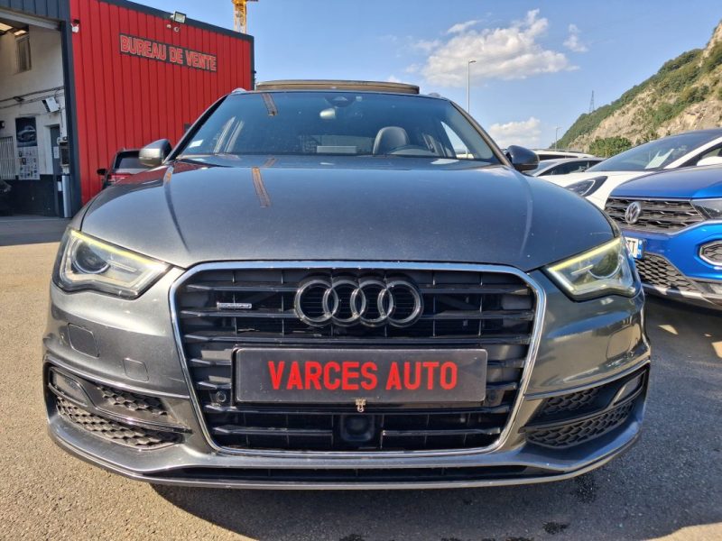 AUDI A3 SPORTBACK 2.0 TDI 184 CV QUATTRO S LINE PLUS TOIT OUVRANT PANORAMIQUE SON BANG OLUFSEN CAMER